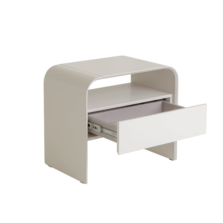 CST10255-IG Bedside Table - Warm Grey