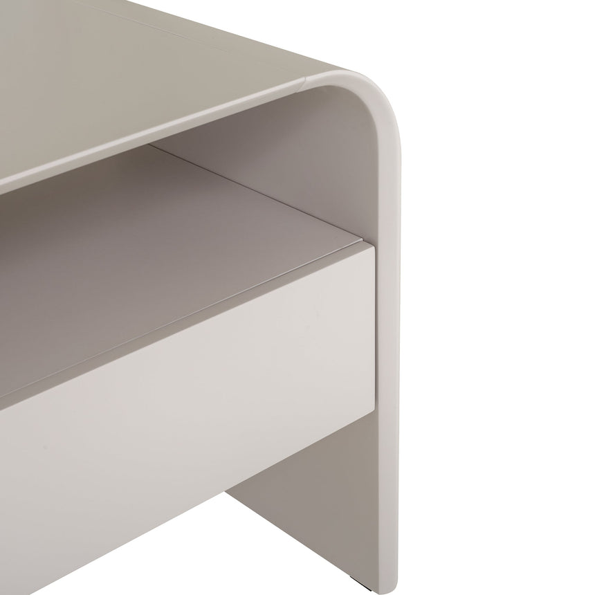 CST10255-IG Bedside Table - Warm Grey