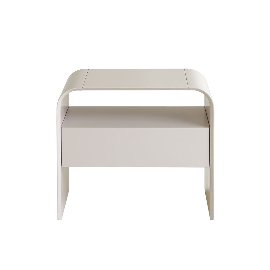 CST10255-IG Bedside Table - Warm Grey