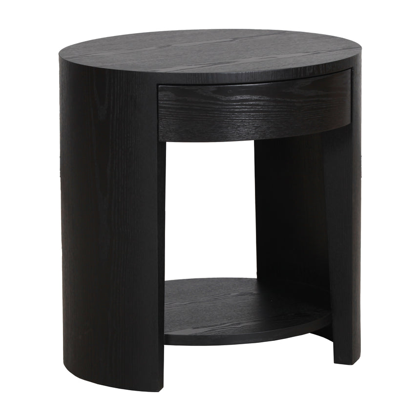 CBS10125-FH Fabric Bar Stool - Full Black