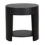 CST10281-DW 55cm Side Table - Full Black