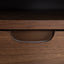 Ex Display - CST221WAL-VN SQ Wooden Bedside Table - Walnut