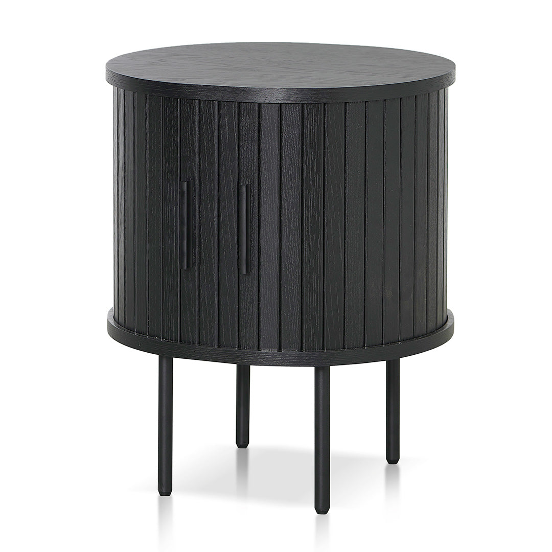 Side Tables Australia Round Glass Wooden Side Tables Calibre   ST8443 KD 3 1600x1600 Crop Center 