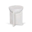 CST8725-RB 40cm Round Side Table - Cafe White