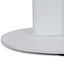 Ex Display - CST8793-NY 60cm Marble Side Table - White Base