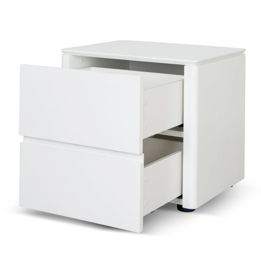 CST8974-CN Bedside Table - White Oak Veneer