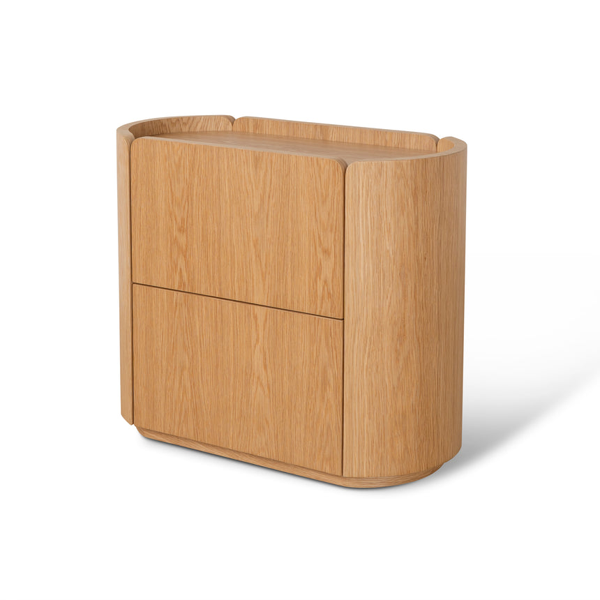 CST8944 55cm Bedside Table - Natural