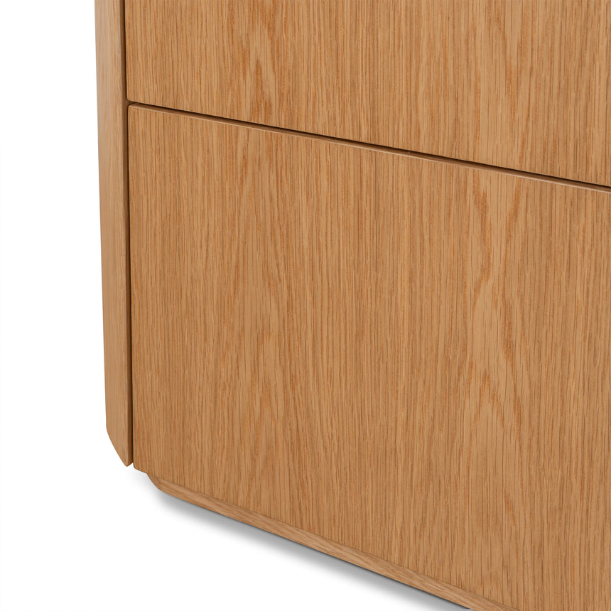 CST8980-CN 60cm Bedside Table - Natural Oak