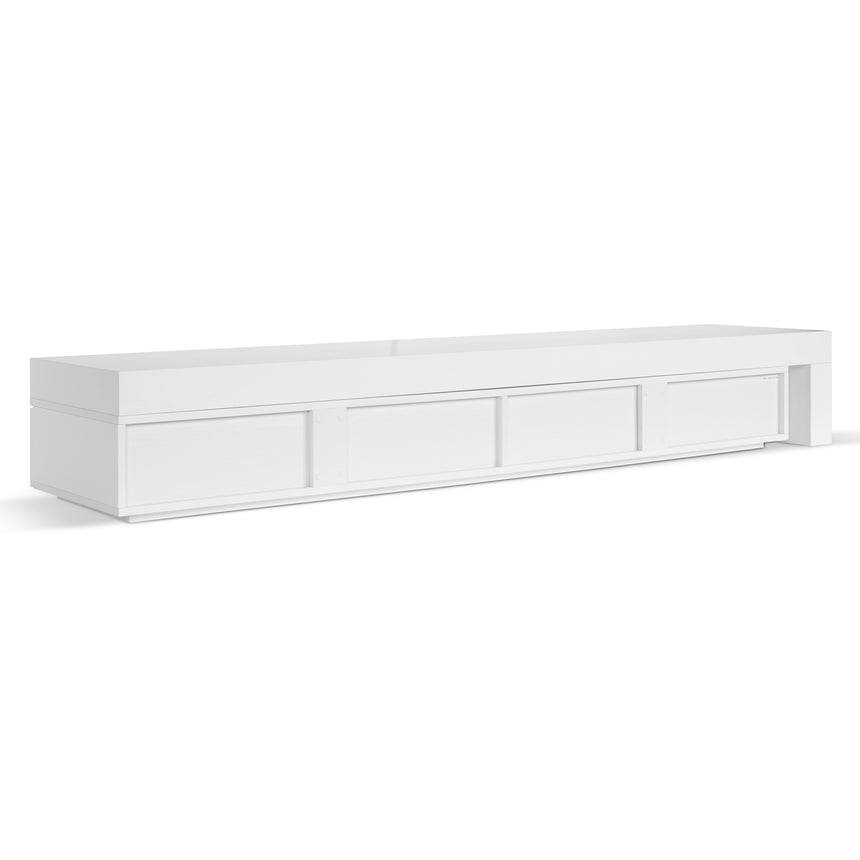 CTV10132-CN Extendable TV Entertainment Unit - White Oak