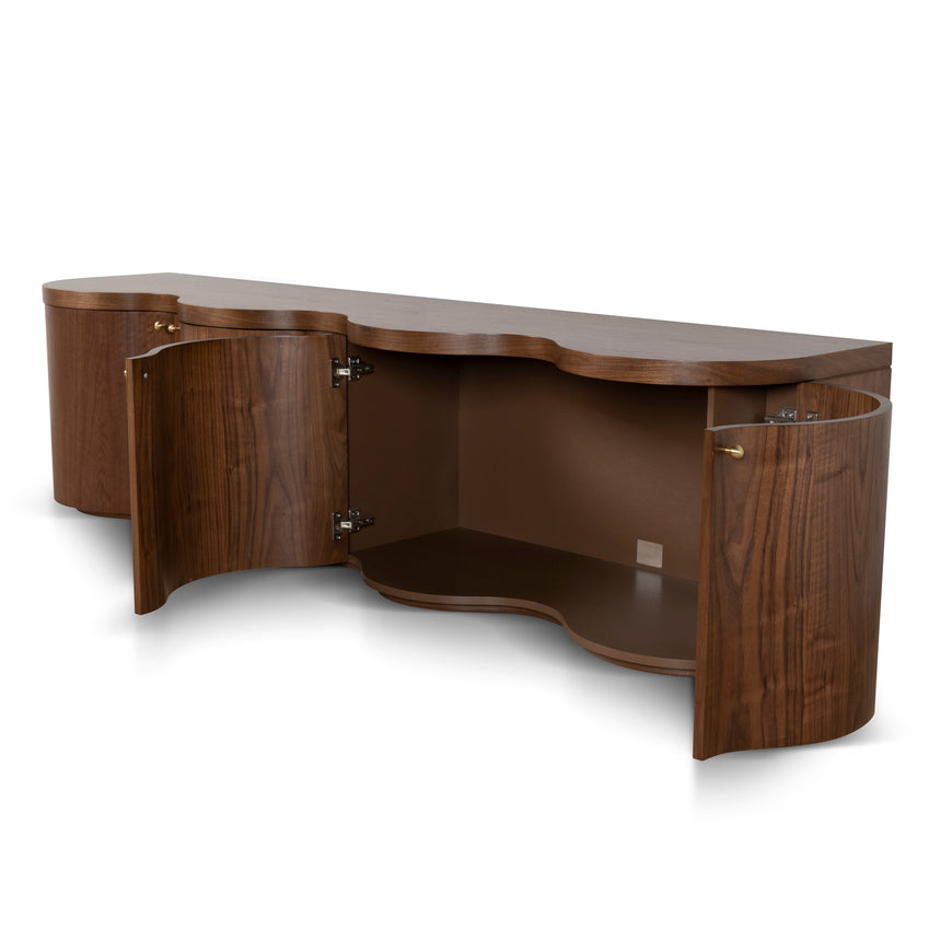 CTV8709-VA 2.15m TV Entertainment Unit - Light Walnut