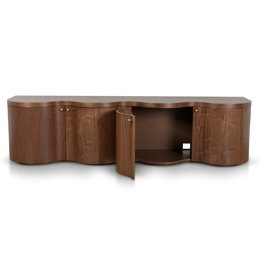 CTV8709-VA 2.15m TV Entertainment Unit - Light Walnut