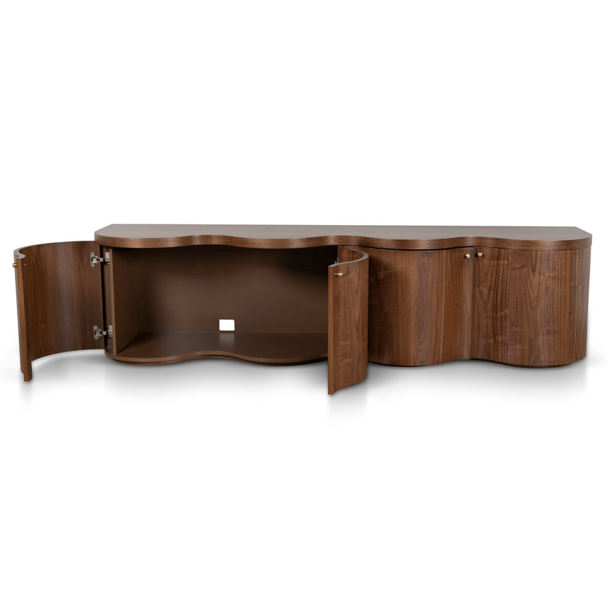 CTV8709-VA 2.15m TV Entertainment Unit - Light Walnut