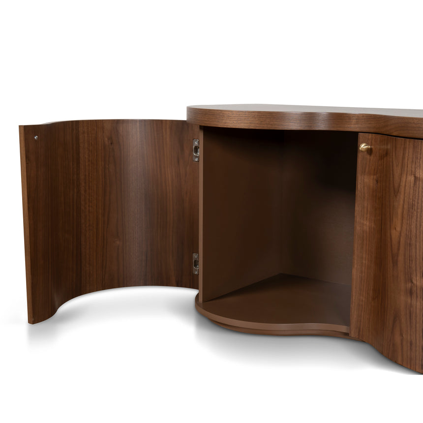 CTV8709-VA 2.15m TV Entertainment Unit - Light Walnut