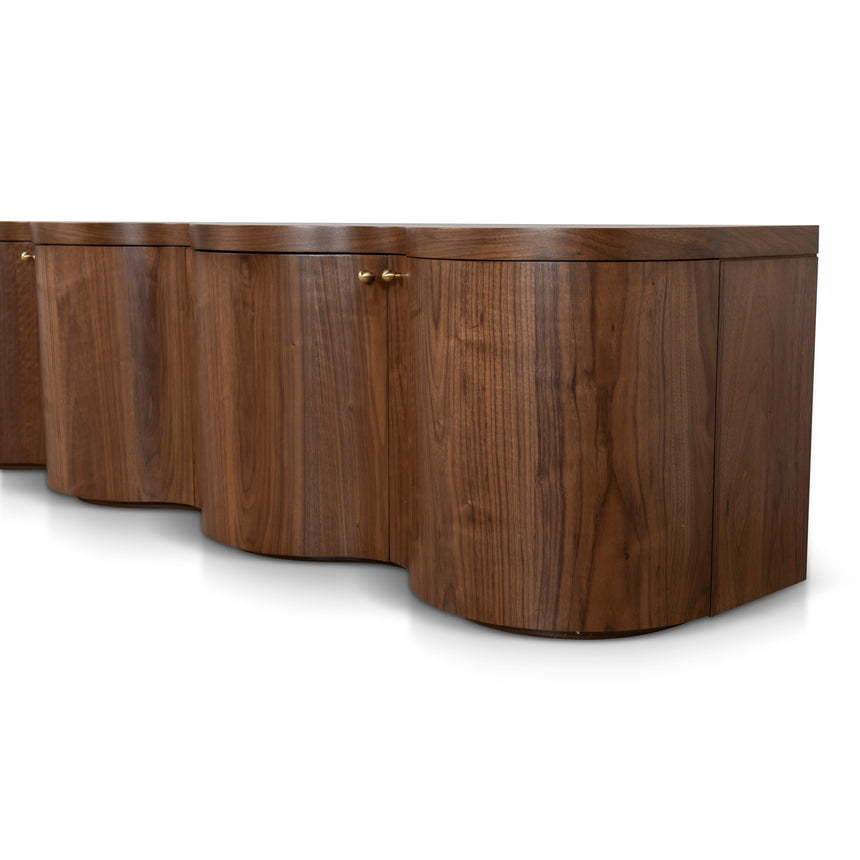 CTV8709-VA 2.15m TV Entertainment Unit - Light Walnut