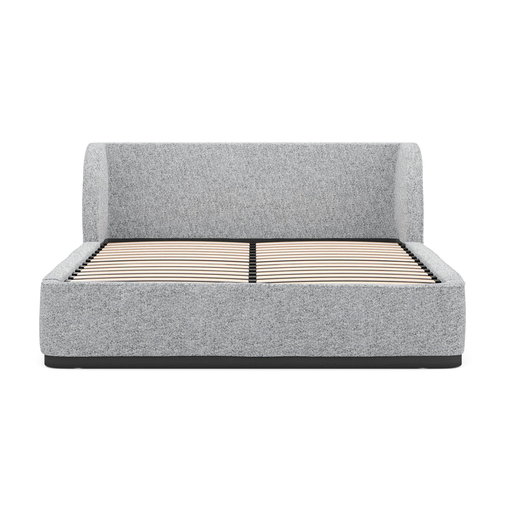 CBD8091-MI King Bed Frame - Pepper Boucle | Calibre Furniture