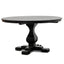 Ex Display - CDT2480 Reclaimed 140cm Round Dining Table - Rustic Black