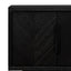 Ex Display - CDT2908-VA 2m Buffet Unit - Textured Espresso Black