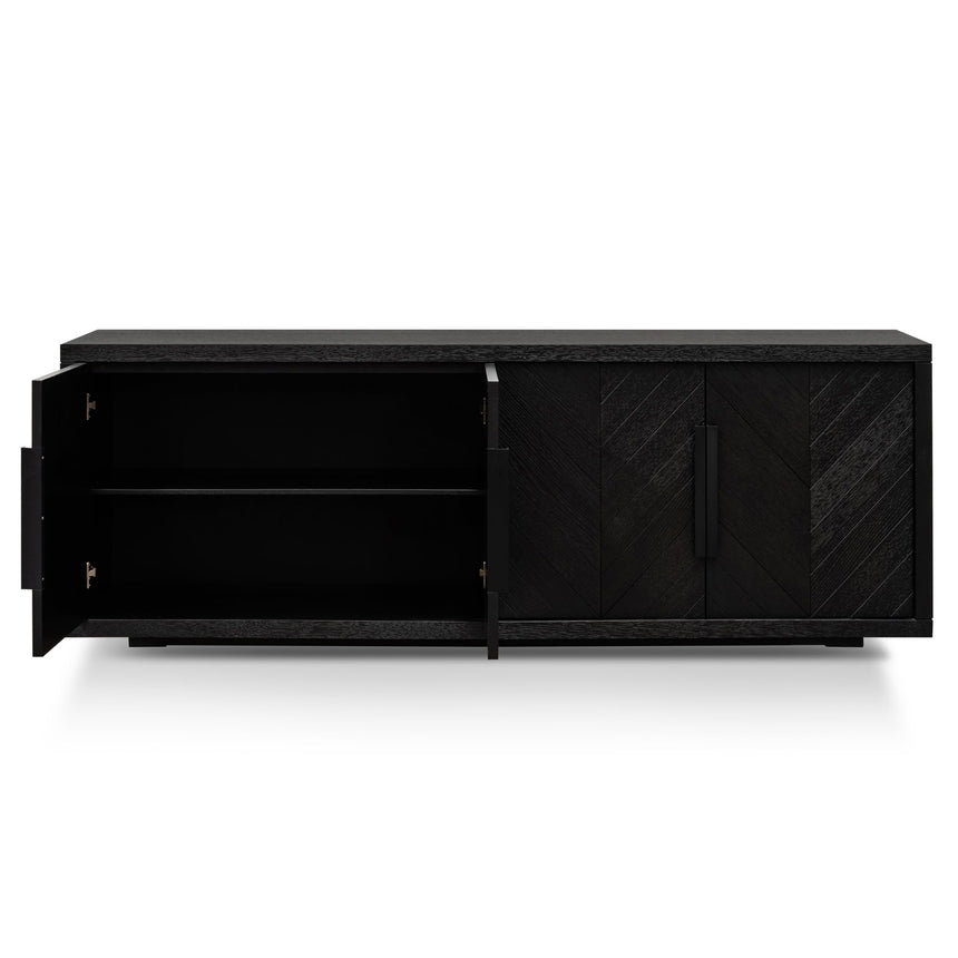 Ex Display - CDT2908-VA 2m Buffet Unit - Textured Espresso Black