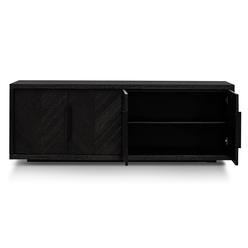 Ex Display - CDT2908-VA 2m Buffet Unit - Textured Espresso Black