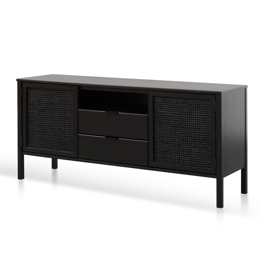 Ex Display - CDT6137-CU 1.56m Wooden Sideboard - Black