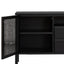 Ex Display - CDT6137-CU 1.56m Wooden Sideboard - Black