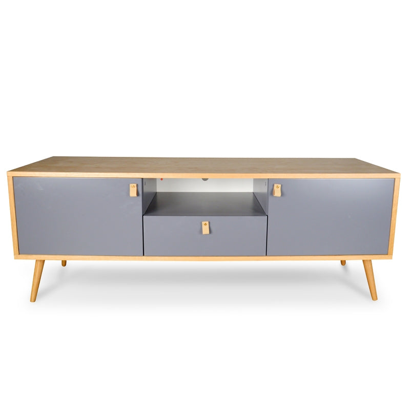 Ex Display - CTV2001-KD 150cm TV Unit With Grey Drawers