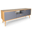 Ex Display - CTV2001-KD 150cm TV Unit With Grey Drawers