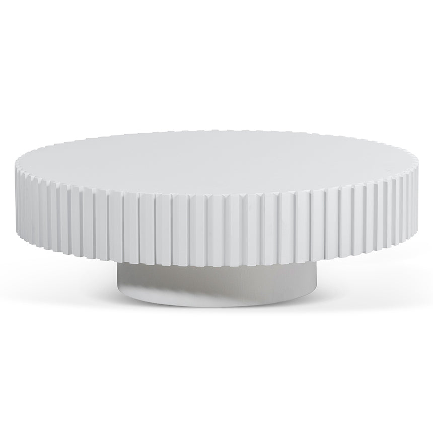 CST8956-NI Round Side Table - Full White