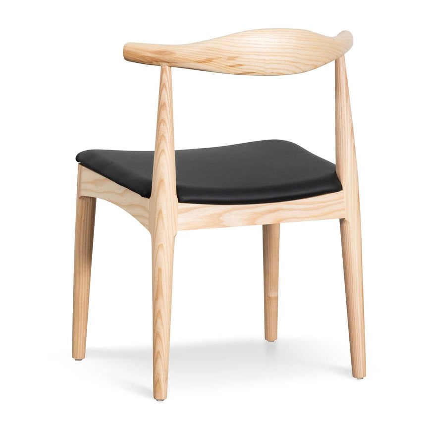 Ex Display - CDC179 Elbow Dining Chair - Natural Ash