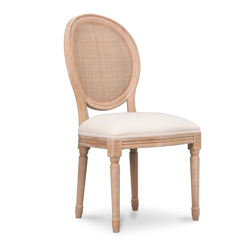 Ex Display - CDC8000-LJ Elm Dining Chair - Light Beige