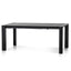 CDT8267-DW Extendable Wooden Dining Table - Black