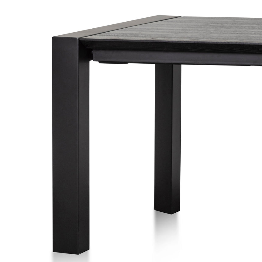 CDT8267-DW Extendable Wooden Dining Table - Black