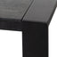 CDT8267-DW Extendable Wooden Dining Table - Black