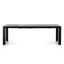 CDT8267-DW Extendable Wooden Dining Table - Black