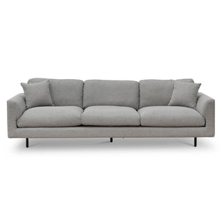 CLC6833-CA 4 Seater Fabric Sofa - Grey | Calibre Furniture