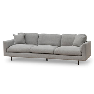 CLC6833-CA 4 Seater Fabric Sofa - Grey | Calibre Furniture