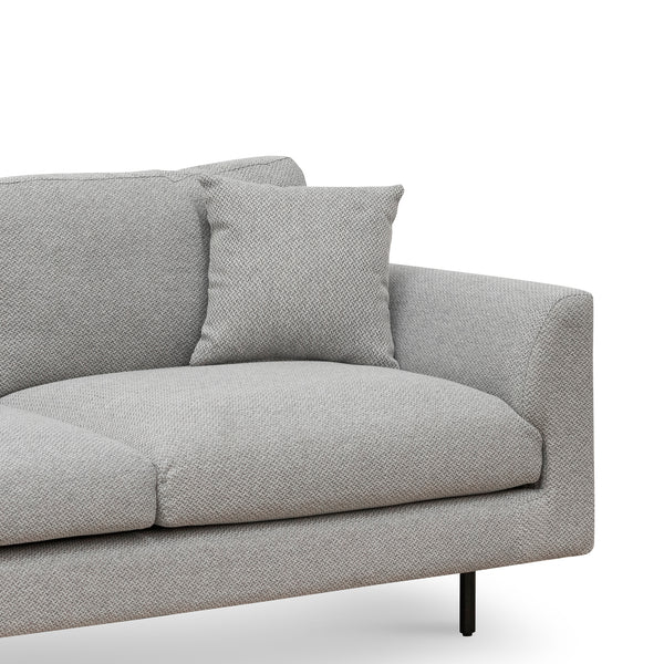 CLC6833-CA 4 Seater Fabric Sofa - Grey | Calibre Furniture