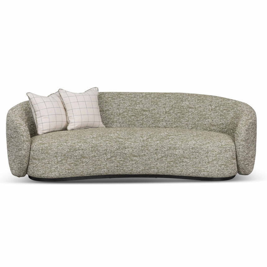 CLC8281-CA 3 Seater Fabric Sofa - Fern Green