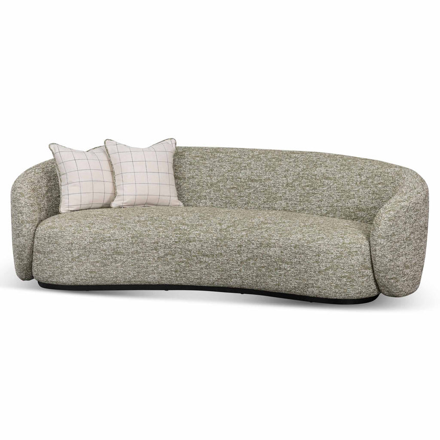 CLC10083-KJ Right Chaise Sofa - Coral Dark Green