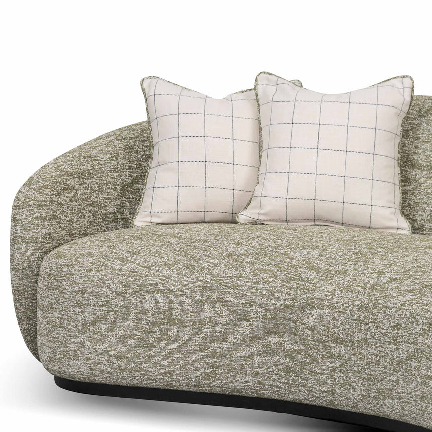 CLC8281-CA 3 Seater Fabric Sofa - Fern Green