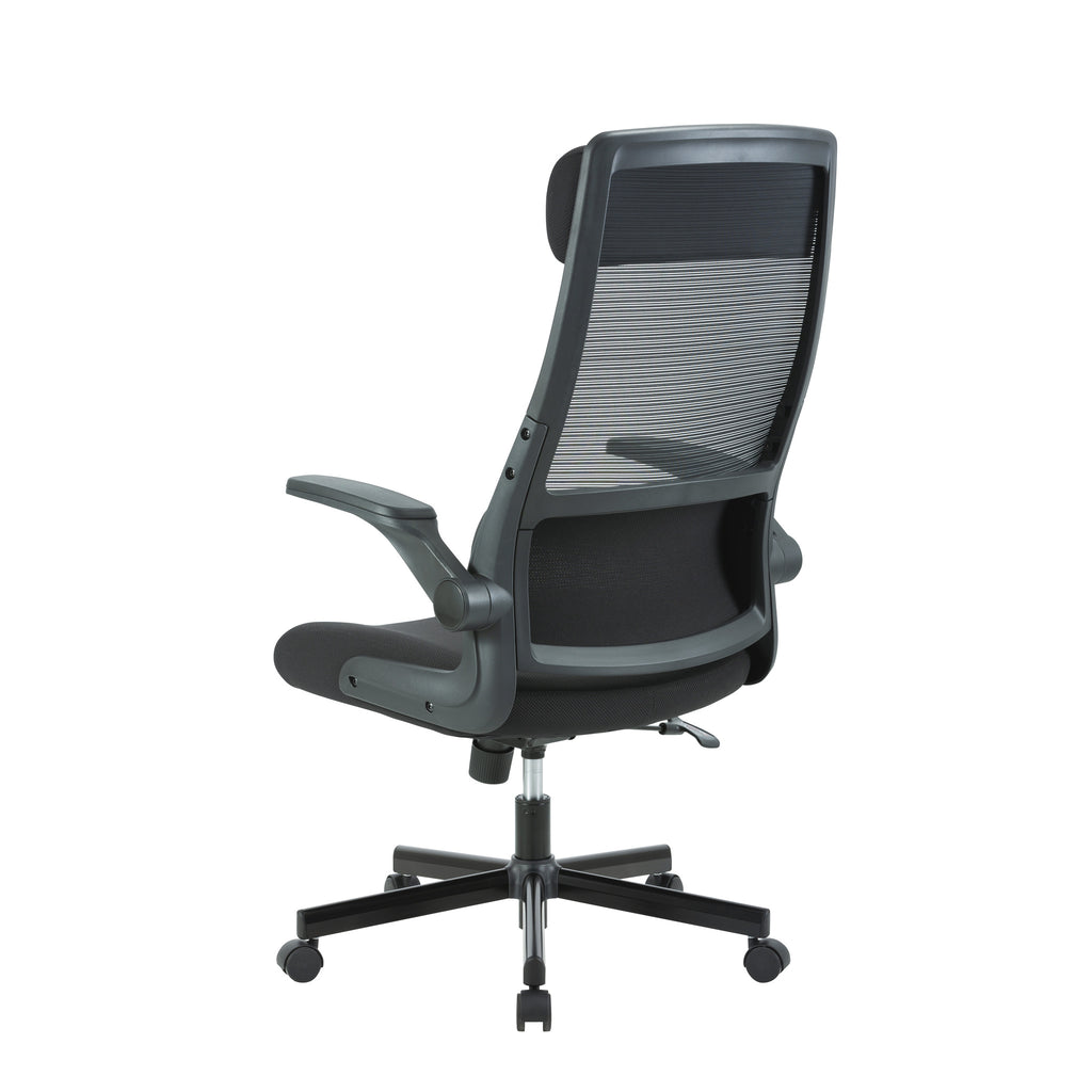 Coc8251 Un Mesh Ergonomic Office Chair Black Calibre Furniture