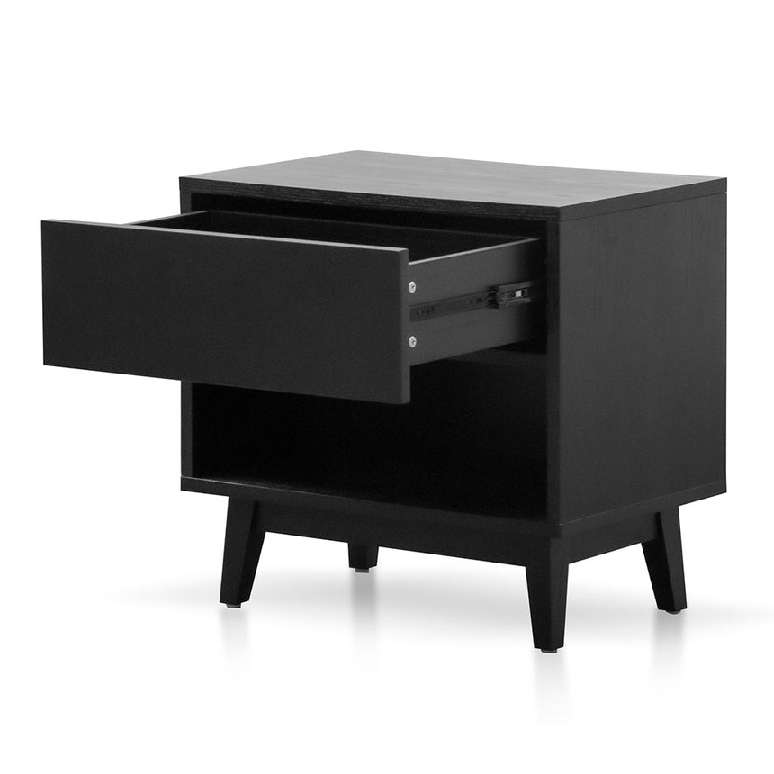 Ex Display - CST6759-DW Wooden beside table - Black