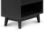 Ex Display - CST6759-DW Wooden beside table - Black