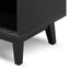 Ex Display - CST6759-DW Wooden beside table - Black