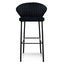 Ex Display - CBS2521-DW 75cm Bar Stool - Black Velvet