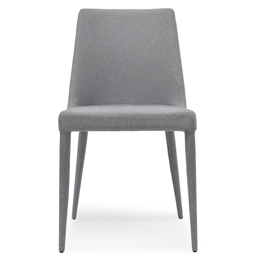 Ex Display - CDC2240-EI Fabric Dining Chair - Coin Grey