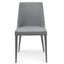 Ex Display - CDC2240-EI Fabric Dining Chair - Coin Grey