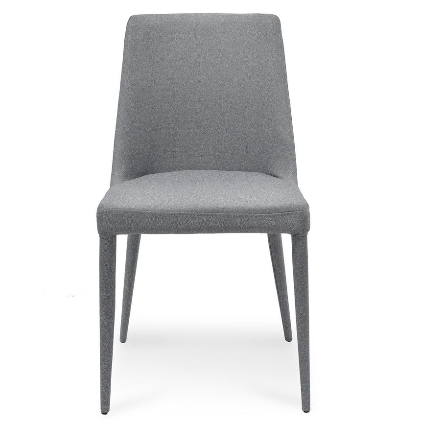 Ex Display - CDC2240-EI Fabric Dining Chair - Coin Grey