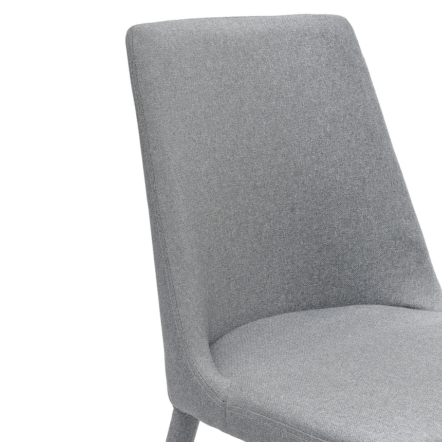 Ex Display - CDC2240-EI Fabric Dining Chair - Coin Grey