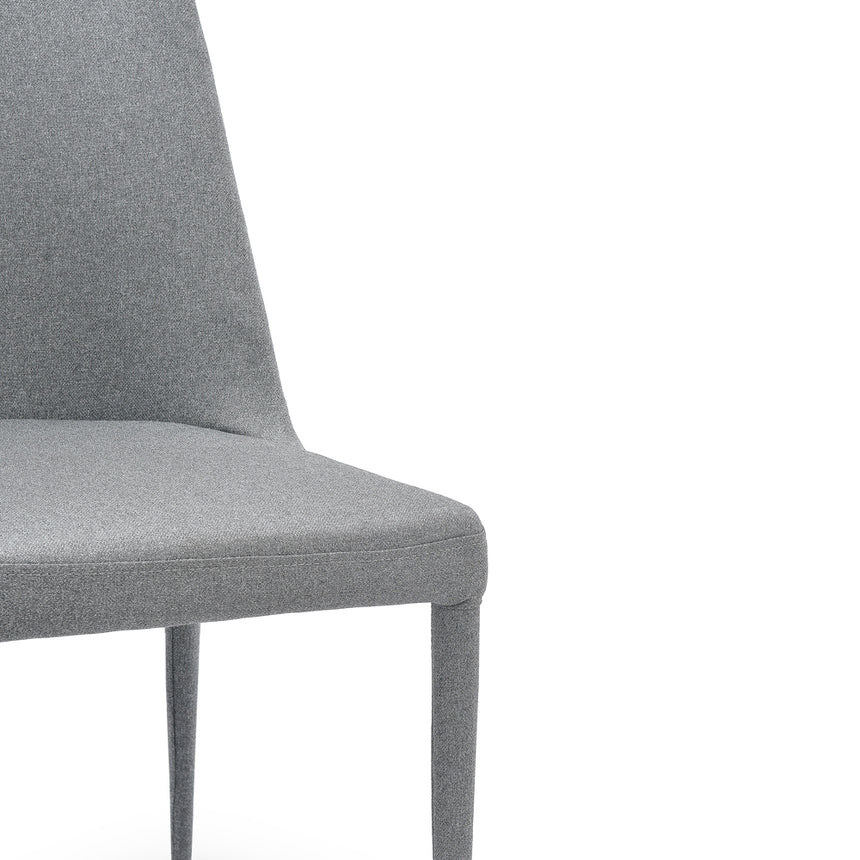 Ex Display - CDC2240-EI Fabric Dining Chair - Coin Grey